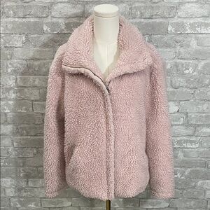 PacSun Pink Sherpa Teddy Jacket